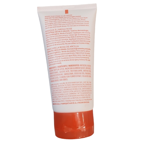 Mary Kay Pink Clay Mask Special Edition New 155315 Dry To Oily Skin 3 oz - Picture 3 of 12